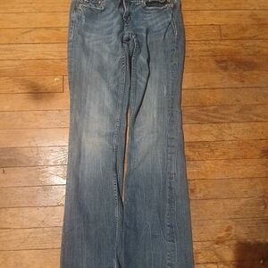 Miss Me Flare Jeans in Classic Blue